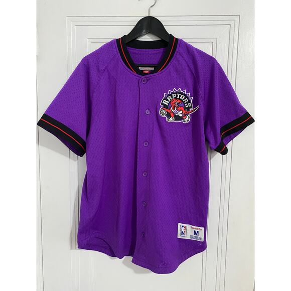 Retro Toronto Raptors Basketball Warmup Jersey Size Medium - Picture 1 of 7